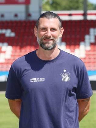 FSV Zwickau Team presentation Regionalliga NO Sportchef Robin Lenk FSV Zwickau Regionalliga NordOst, Porträttermin 2024 2025 , Zwickau, 15 07 2024, GGZ Arena, Football , Picture Point