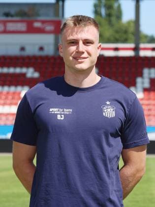 FSV Zwickau team presentation Regionalliga NO Physiotherapist Benjamin Jorde FSV Zwickau Regionalliga NordOst, portrait appointment 2024 2025 , Zwickau, 15 07 2024, GGZ Arena, Football , Picture Point