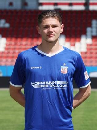 FSV Zwickau Teampräsentation Regionalliga NO Goalkeeper Leon Asseth FSV Zwickau Regionalliga NordOst, Porträttermin 2024 2025 , Zwickau, 15 07 2024, GGZ Arena, Fußball , Picture Point