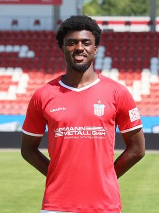 FSV Zwickau Teampräsentation Regionalliga NO Lloyd Addo Kuffour FSV Zwickau Regionalliga NordOst, Porträttermin 2024 2025 , Zwickau, 15 07 2024, GGZ Arena, Fußball , Picture Point
