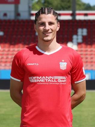 FSV Zwickau Teampräsentation Regionalliga NO Veron Dobruna FSV Zwickau Regionalliga NordOst, Porträttermin 2024 2025 , Zwickau, 15 07 2024, GGZ Arena, Fußball , Picture Point