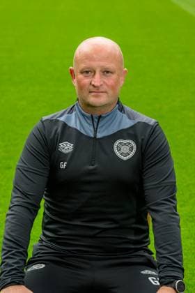 Fußball, Hearts of Midlothian Porträttermin 2024 2025 Heart of Midlothian 24 07 2024. 2024_25 Head Shots Hearts assistant coach Gordon Forrest profile picture for Heart of Midlothian at Tynecastle Park, Edinburgh, Scotland on 24 July 2024. Edinburgh Tynecastle Park Edinburgh Scotland Editorial use only , Copyright: xMalcolmxMackenzie HeartsxFCx PSI-20050-0005