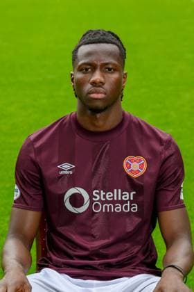 Fußball, Hearts of Midlothian Porträttermin 2024 2025 Heart of Midlothian 24 07 2024. 2024_25 Head Shots Daniel Oyegoke of Hearts profile picture for Heart of Midlothian at Tynecastle Park, Edinburgh, Scotland on 24 July 2024. Edinburgh Tynecastle Park Edinburgh Scotland Editorial use only , Copyright: xMalcolmxMackenzie HeartsxFCx PSI-20050-0013