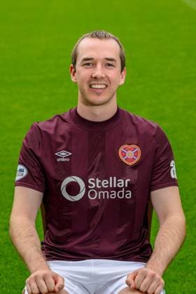 Fußball, Hearts of Midlothian Porträttermin 2024 2025 Heart of Midlothian 24 07 2024. 2024_25 Head Shots Calem Nieuwenhof of Hearts profile picture for Heart of Midlothian at Tynecastle Park, Edinburgh, Scotland on 24 July 2024. Edinburgh Tynecastle Park Edinburgh Scotland Editorial use only , Copyright: xMalcolmxMackenzie HeartsxFCx PSI-20050-0015