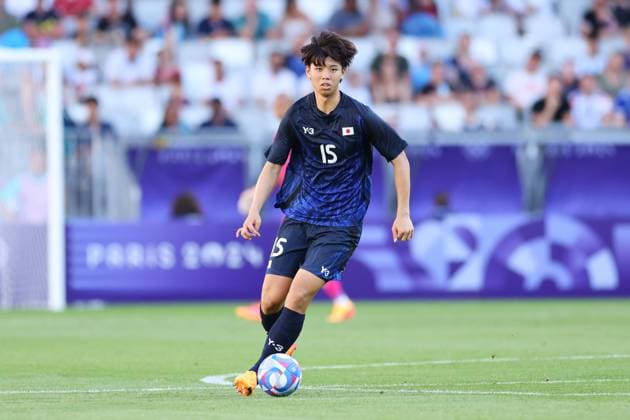 Kota Takai (JPN), JULY 24, 2024 - Football Soccer : Men s Group D match between Japan 5-0 Paraguay during the Paris 2024 Olympic Games, Olympische Spiele, Olympia, OS at Bordeaux Stadium in Bordeaux, France. Noxthirdxpartyxsales  (260628019)
