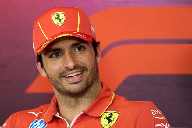 F1 Grand Prix of Belgium - Previews Carlos Sainz of Spain and Scuderia Ferrari attends the press conference, PK, Pressekonferenz during previews ahead of the F1 Grand Prix of Belgium at Circuit de Spa-Francorchamps on July 25, 2024, in Spa, Belgium. Spa Circuit de Spa-Francorchamps Spa Belgium RL_GPF1BELG24_00011 Copyright: xRicardoxLarreinax