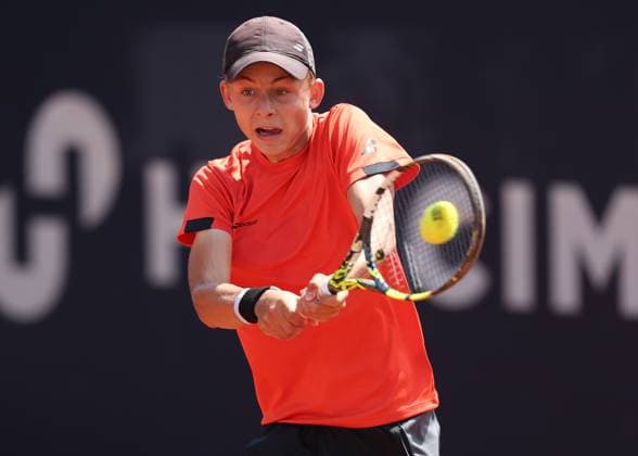 Johann Nagel Heyer GER , Kitz Rising U 14 Tournament Tennis Generali Open Kitzbuehel 2024 ATP 250 Kitzbuehler Tennis Club Kitzbuehel Tirol Austria 25 July 2024 Copyright: xJuergenxHasenkopfx