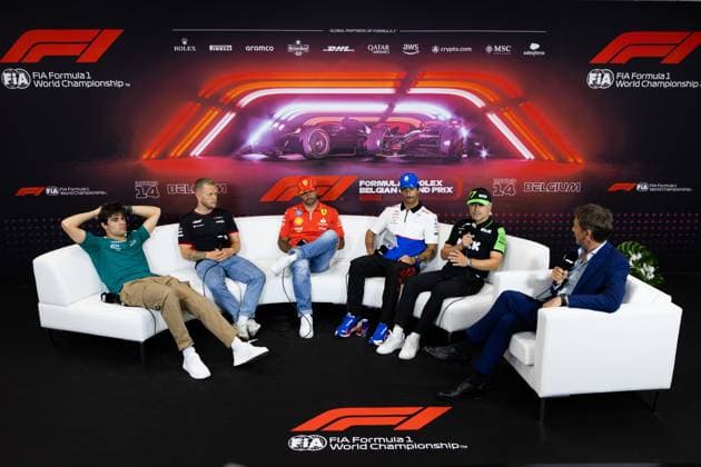 Formula 1, GP Belgium in Spa, Drivers press conference