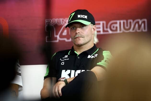 25 07 2024, xsvx, Motorsport FIA Formula 1, Belgian Grand Prix 2024 emspor, v l Press conference Valtteri Bottas Sauber Stake F1 Team starting number 77 FIA REGULATIONS PROHIBIT ANY USE OF PHOTOGRAPHS as IMAGE SEQUENCES and or QUASI VIDEO Spa
