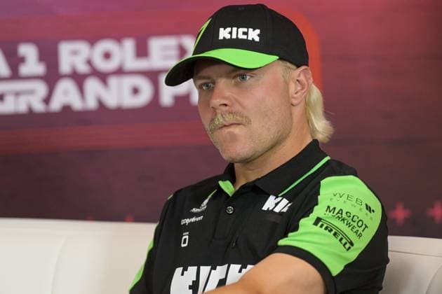 Alfa Romeo F1 Team Orlen Finnish rider Valtteri Bottas is seen during a press conference, PK, Pressekonferenz ahead of the Grand Prix F1 of Belgium race, in Spa-Francorchamps, Thursday 25 July 2024. The Spa-Francorchamps Formula One Grand Prix takes place this weekend, from July 25th to July 28th. JONASxROOSENS  x97020627x