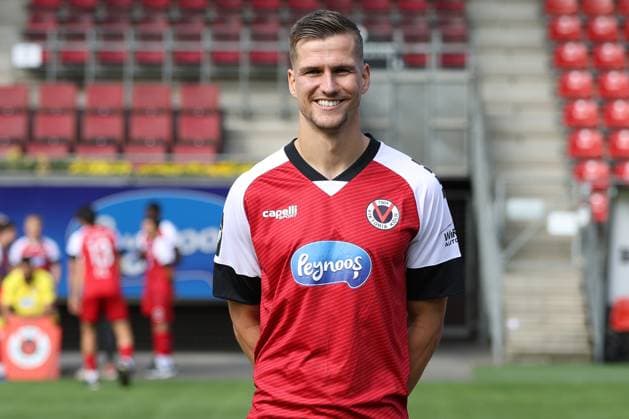Moritz Fritz FC Viktoria Köln 3 Liga, portrait date 2024 2025 North Rhine-Westphalia Germany