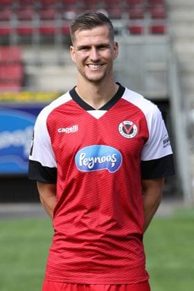 Moritz Fritz FC Viktoria Köln 3 Liga, portrait date 2024 2025 North Rhine-Westphalia Germany