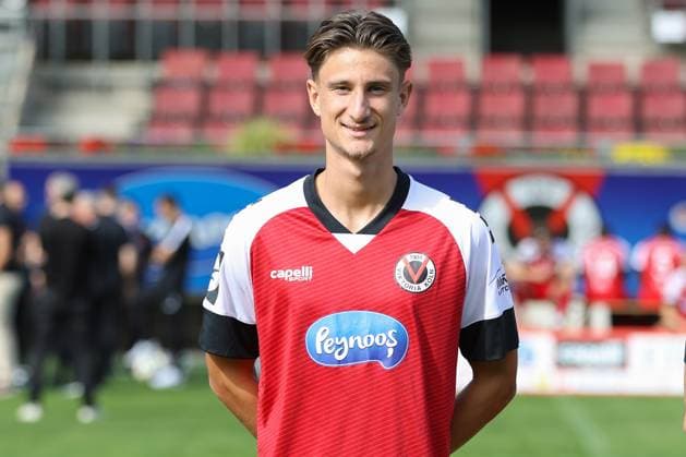 Jonah Sticker FC Viktoria Köln 3 Liga, portrait date 2024 2025 North Rhine-Westphalia Germany