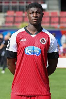 Zoumana Keita FC Viktoria Köln 3 Liga, portrait date 2024 2025 North Rhine-Westphalia Germany