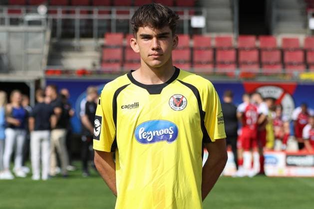 Oskar Hill FC Viktoria Köln 3 Liga, portrait date 2024 2025 North Rhine-Westphalia Germany