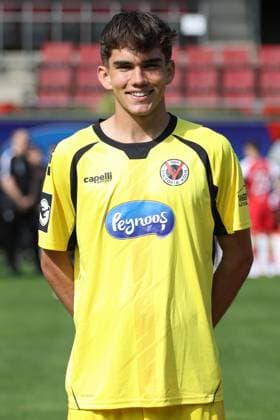 Oskar Hill FC Viktoria Köln 3 Liga, portrait date 2024 2025 North Rhine-Westphalia Germany