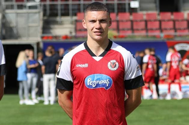 Niklas May FC Viktoria Köln 3 Liga, portrait date 2024 2025 North Rhine-Westphalia Germany