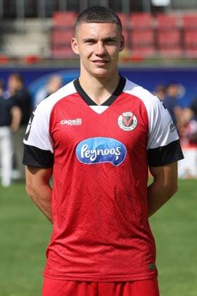 Niklas May FC Viktoria Köln 3 Liga, portrait date 2024 2025 North Rhine-Westphalia Germany