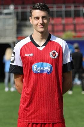 Malek El Mala FC Viktoria Köln 3 Liga, portrait date 2024 2025 North Rhine-Westphalia Germany