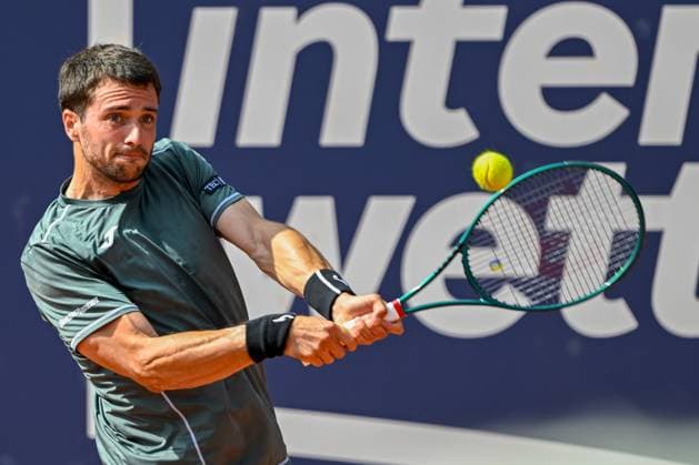 TENNIS - ATP, Tennis Herren Generali Open 2024 KITZBUEHEL,AUSTRIA,25.JUL.24 - TENNIS - ATP World Tour, Generali Open. Image shows Pedro Martinez (ESP).  GEPAxpictures xDanielxSchoenherr