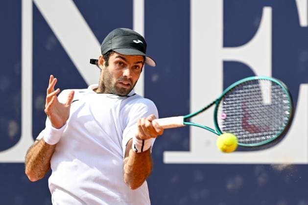 TENNIS - ATP, Tennis Herren Generali Open 2024 KITZBUEHEL,AUSTRIA,25.JUL.24 - TENNIS - ATP World Tour, Generali Open. Image shows Facundo Diaz Acosta (ARG).  GEPAxpictures xDanielxSchoenherr