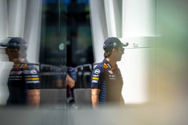 STAVELOT, BELGIUM: Sergio Perez, racing for the Red Bull Racing team during the 2024 Formula 1 Belgian Grand Prix at the Circuit de Spa-Francorchamps in Stavelot, Belgium