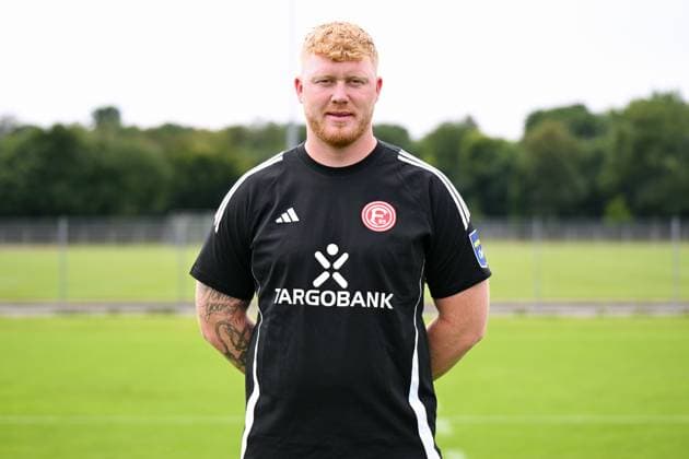 Equipment manager Tom Wirtz Fortuna Düsseldorf 2 BL, portrait date 2024 2025