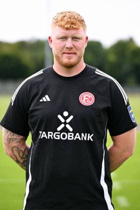 Equipment manager Tom Wirtz Fortuna Düsseldorf 2 BL, portrait date 2024 2025