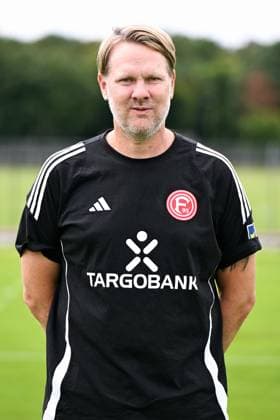 Team manager Sascha Rösler Fortuna Düsseldorf 2 BL, portrait date 2024 2025