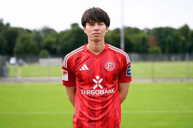 Ao Tanaka Fortuna Düsseldorf 2 BL, portrait date 2024 2025