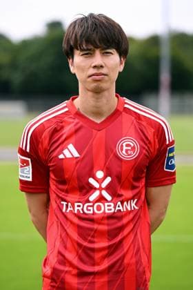 Ao Tanaka Fortuna Düsseldorf 2 BL, portrait date 2024 2025
