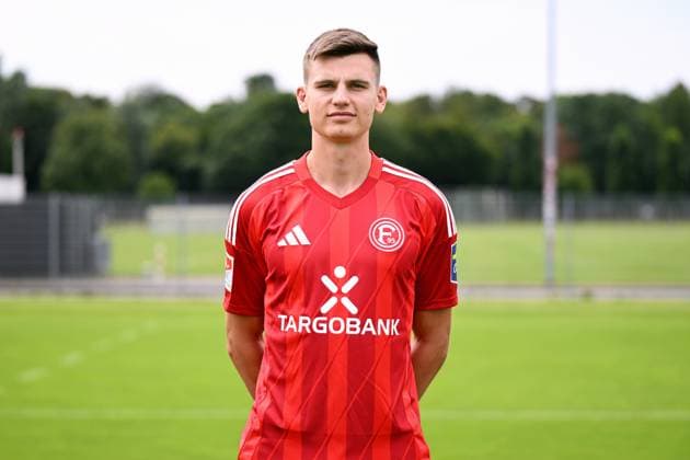 Yannik Engelhardt Fortuna Düsseldorf 2 BL, portrait date 2024 2025