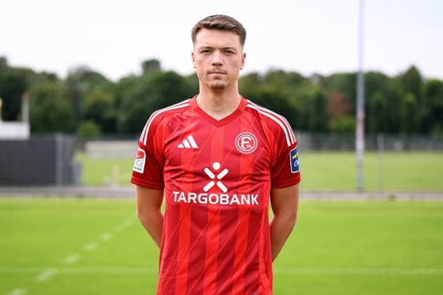Dzenan Pejcinovic Fortuna Düsseldorf 2 BL, portrait date 2024 2025