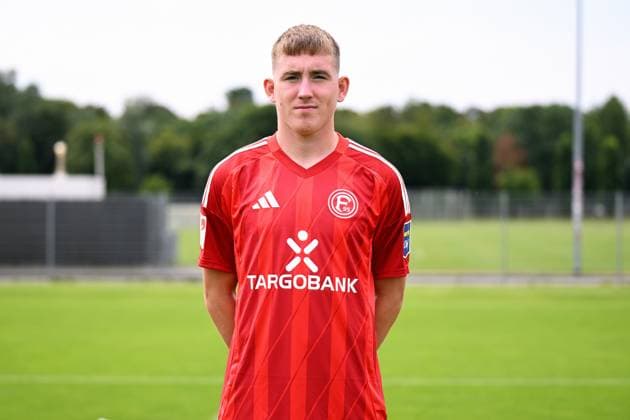 Isak Bergmann Johannesson Fortuna Düsseldorf 2 BL, portrait date 2024 2025