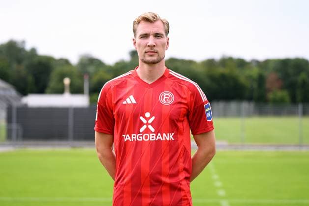 Vincent Vermeij Fortuna Düsseldorf 2 BL, portrait date 2024 2025