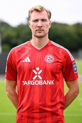 Vincent Vermeij Fortuna Düsseldorf 2 BL, portrait date 2024 2025