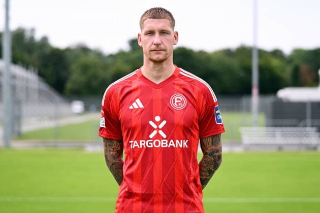 Jordy de Wijs Fortuna Düsseldorf 2 BL, portrait date 2024 2025