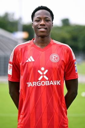 King Samuel Manu Fortuna Düsseldorf 2 BL, portrait date 2024 2025