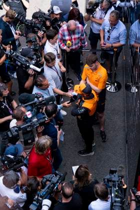 July 25, 2024, Fracorchamps, Belgium: British driver LANDO NORRIS (McLaren F1 Team) is seen during preparations of the 2024 FIA Formula 1 Belgian Grand Prix at Circuit de Spa-Francorchamps in Francorchamps, Belgium. Fracorchamps Belgium - ZUMAg147 20240725_fap_g147_013 Copyright: xJamesxGasperottix