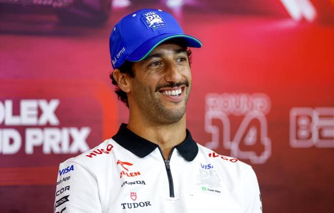 3 Daniel Ricciardo AUS, Visa Cash App RB Formula One Team , F1 Grand Prix of Belgium at Circuit de Spa Francorchamps on July 25, 2024 in Spa Francorchamps, Belgium Photo by HOCH ZWEI Spa Francorchamps Belgium