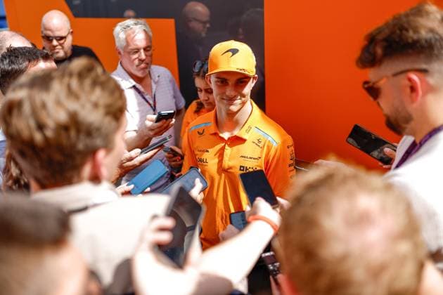 81 Oscar Piastri AUS, McLaren Formula 1 Team , F1 Grand Prix of Belgium at Circuit de Spa Francorchamps on July 25, 2024 in Spa Francorchamps, Belgium Photo by HOCH ZWEI Spa Francorchamps Belgium