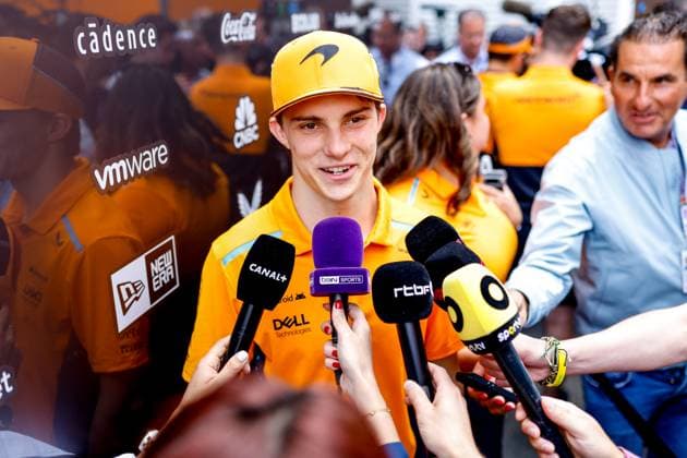 81 Oscar Piastri AUS, McLaren Formula 1 Team , F1 Grand Prix of Belgium at Circuit de Spa Francorchamps on July 25, 2024 in Spa Francorchamps, Belgium Photo by HOCH ZWEI Spa Francorchamps Belgium