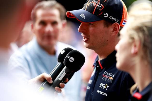 1 Max Verstappen NLD, Oracle Red Bull Racing , F1 Grand Prix of Belgium at Circuit de Spa Francorchamps on July 25, 2024 in Spa Francorchamps, Belgium Photo by HOCH ZWEI Spa Francorchamps Belgium