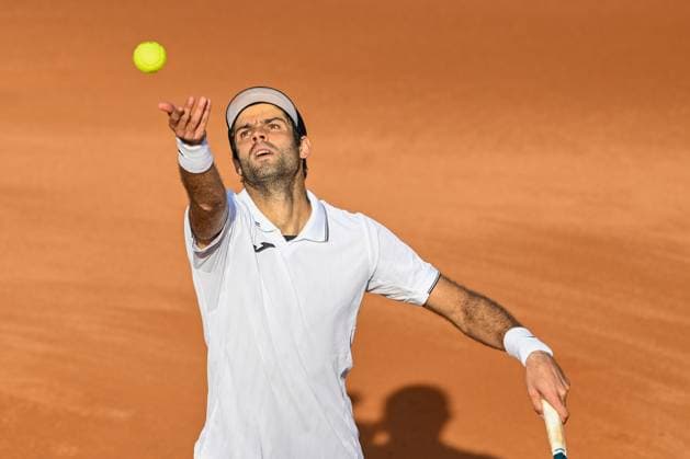 TENNIS - ATP, Tennis Herren Generali Open 2024 KITZBUEHEL,AUSTRIA,25.JUL.24 - TENNIS - ATP World Tour, Generali Open. Image shows Facundo Diaz Acosta (ARG).  GEPAxpictures xDanielxSchoenherr