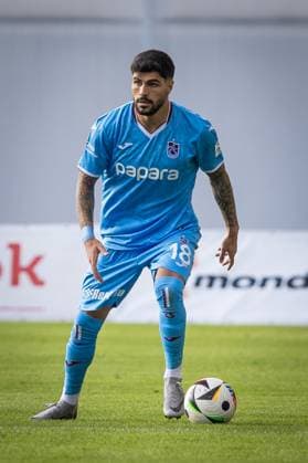 RUZOMBEROK - TRABZONSPOR UEFA EUROPA LEAGUE Eren Elmali of Trabzonspor during the 1st leg of Second qualifying round of the UEFA Europa League football match between MFK Ruzomberok and Trabzonspor. Ruzomberok, Slovakia, July 25, 2024. PUBLICATION NOT IN SLOVAKIA Ruzomberok Copyright: xBranislavxRackox 080A4195
