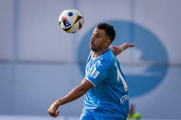 RUZOMBEROK - TRABZONSPOR UEFA EUROPA LEAGUE Trezeguet of Trabzonspor during the 1st leg of Second qualifying round of the UEFA Europa League football match between MFK Ruzomberok and Trabzonspor. Ruzomberok, Slovakia, July 25, 2024. PUBLICATION NOT IN SLOVAKIA Ruzomberok Copyright: xBranislavxRackox 080A4251