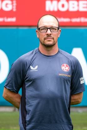 Christian Frank 1 FC Kaiserslautern, Physiotherapist , GER, 1 FC Kaiserslautern, 2 Bundesliga, Portraettermin 2024 2025, 25 07 2024 GER, 1 FC Kaiserslautern, 2 Bundesliga, Portraettermin 2024 2025, 25 07 2024 Kaiserslautern Copyright: xEibner-Pressefoto FlorianxWieganx EP_FWD