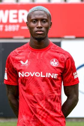 Aaron Opoku 1 FC Kaiserslautern, 17 , GER, 1 FC Kaiserslautern, 2 Bundesliga, Portraettermin 2024 2025, 25 07 2024 GER, 1 FC Kaiserslautern, 2 Bundesliga, Portraettermin 2024 2025, 25 07 2024 Kaiserslautern Copyright: xEibner-Pressefoto FlorianxWieganx EP_FWD