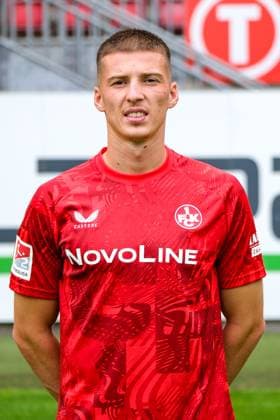 Tobias Raschl 1 FC Kaiserslautern, 20 , GER, 1 FC Kaiserslautern, 2 Bundesliga, portraettermin 2024 2025, 25 07 2024 GER, 1 FC Kaiserslautern, 2 Bundesliga, portraettermin 2024 2025, 25 07 2024 Kaiserslautern Copyright: xEibner-Pressefoto FlorianxWieganx EP_FWD