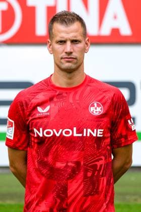 Henrick Zuck 1 FC Kaiserslautern, 21 , GER, 1 FC Kaiserslautern, 2 Bundesliga, Portraettermin 2024 2025, 25 07 2024 GER, 1 FC Kaiserslautern, 2 Bundesliga, Portraettermin 2024 2025, 25 07 2024 Kaiserslautern Copyright: xEibner-Pressefoto FlorianxWieganx EP_FWD